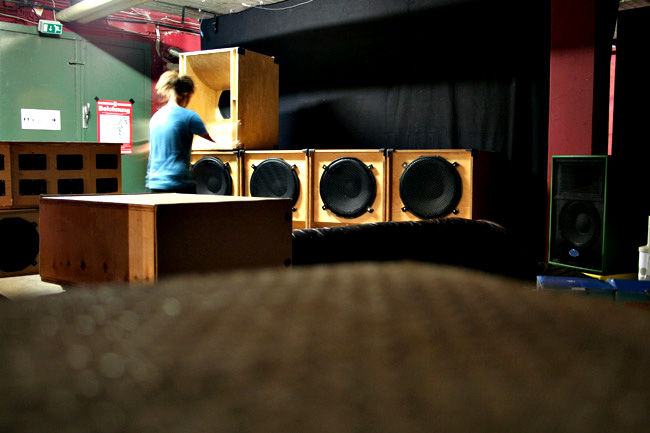 setting up